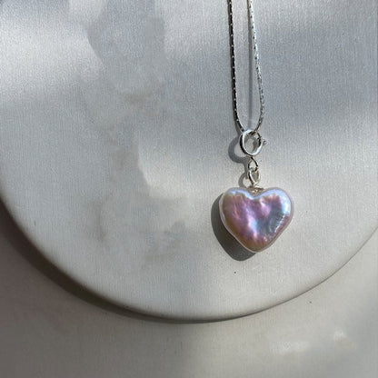 Collier Céleste Nacht der Sterne - Perlen, Mond und Funkelnder Stern