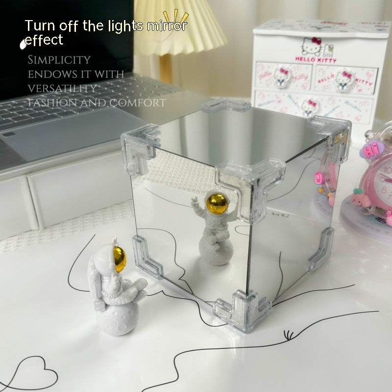 Tulpen Blumenstrauß Würfel Lampe