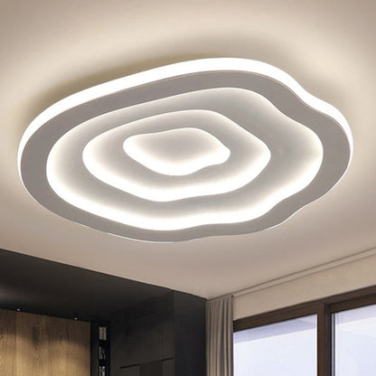 Deckenleuchte LED modern Acryl Aufbaumontage