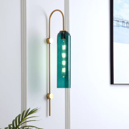 Wandleuchte Modern Glas Metall Wandleuchte