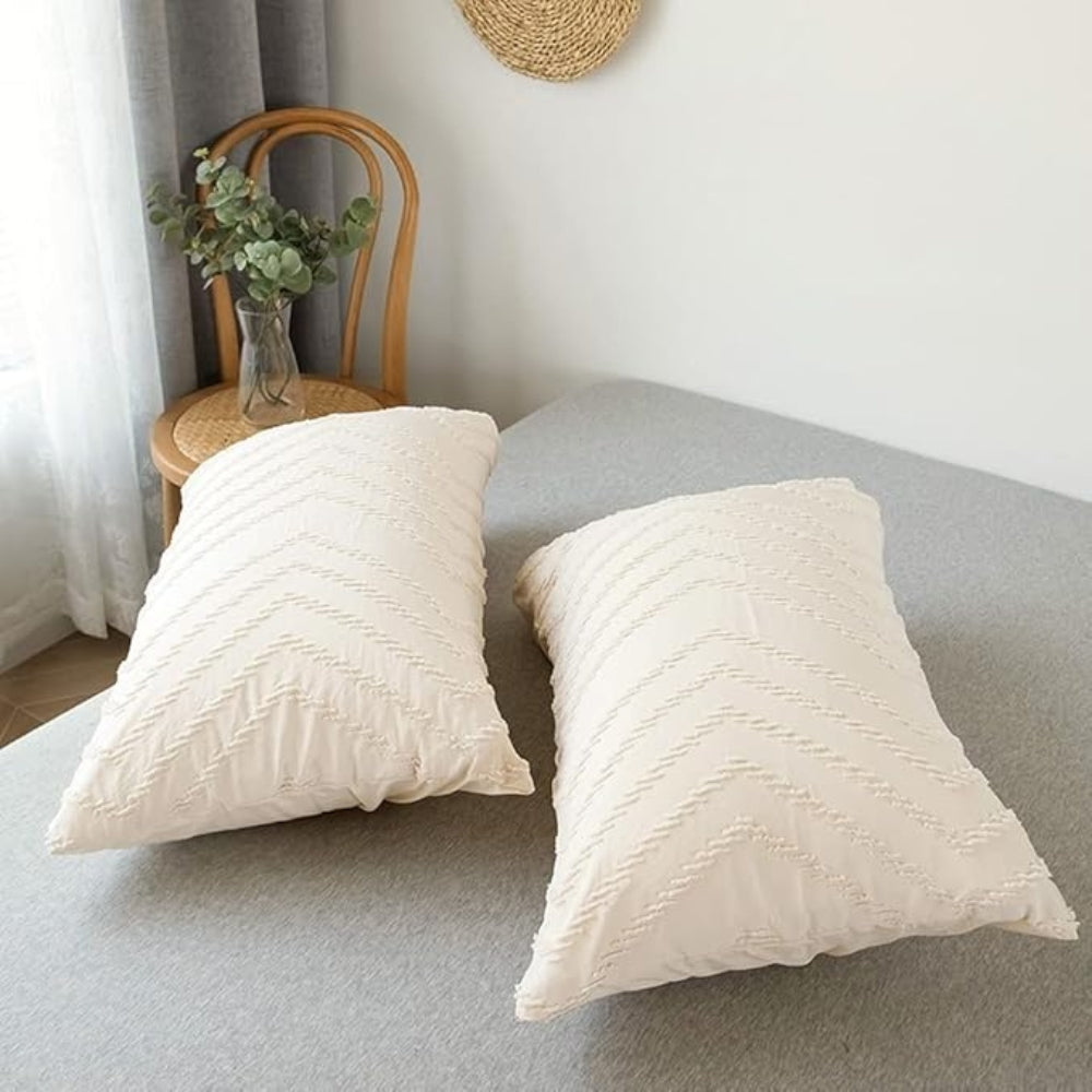 Chevron Plüsch Bettwäsche | 3-teiliges Set