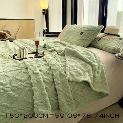 1 Stück Einfach Lagen Taffeta Decke - Dünne Multifunktionale Bettüberwurf, Warmes Plaid für Schlafzimmer und Wohnzimmer, Beige, Ganzjahres Decke