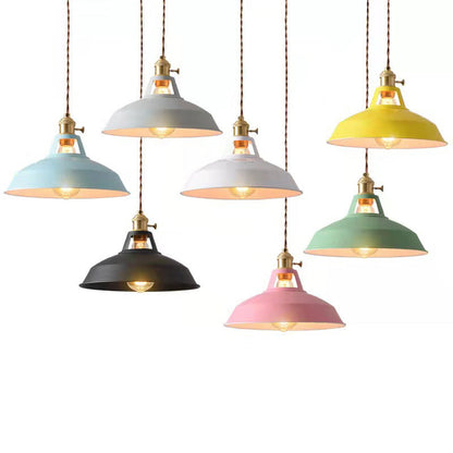 RETRO INDUSTRIAL HANGLIGHT – VINTAGE METAL HANGLIGHT