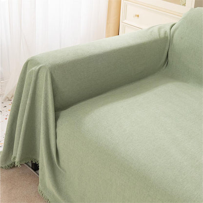 Pure Color Chenille Leichtgewicht Sofa-/Couchbezug