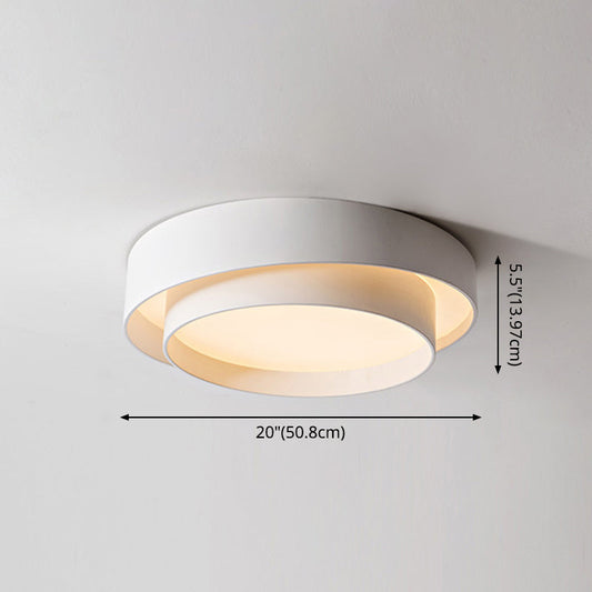 Deckenleuchte Modern Weiß Metall Einbaulampe