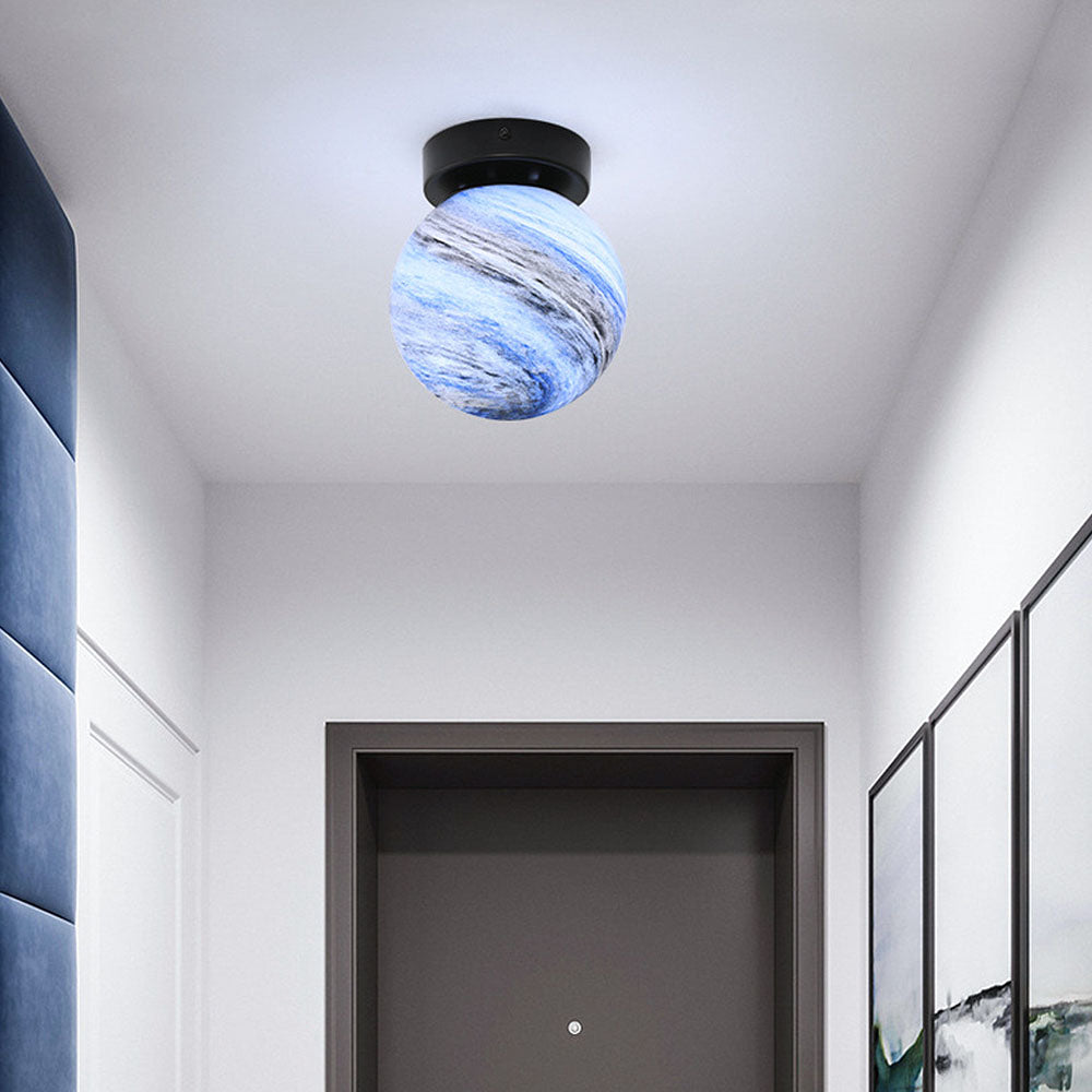 Glas Deckenleuchte Modern Globe Fixture
