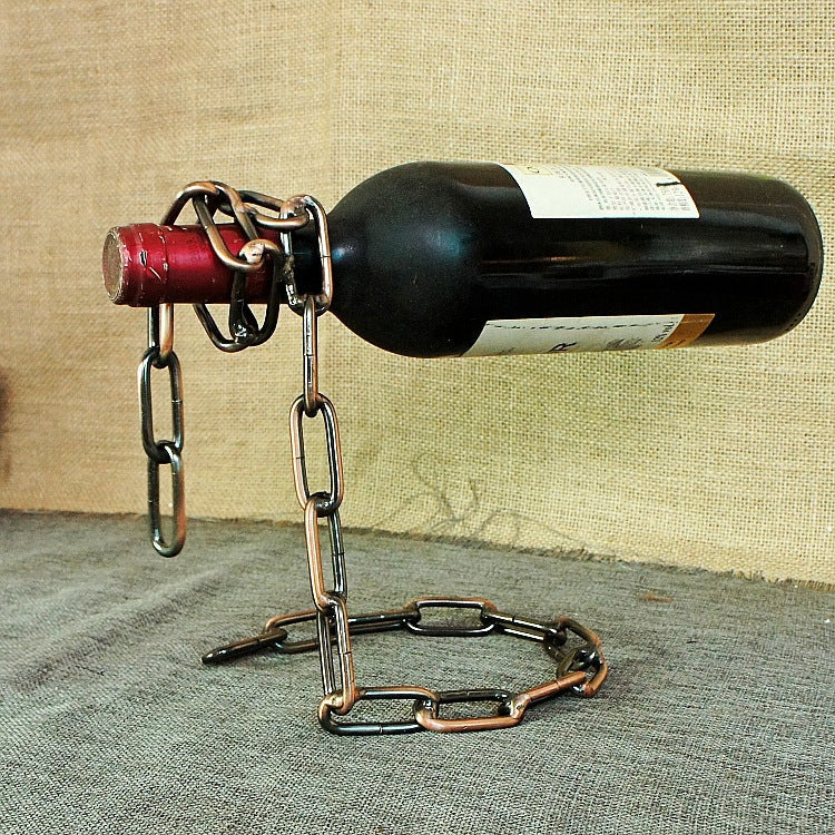 Schwebe - Flaschenhalter für Wein, Sekt, Magie - Effekt