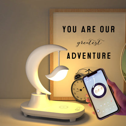 Garduru - Art Deco Bluetooth-Lautsprecher & LED-Mondlampe