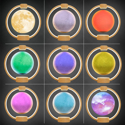 AstralGlow - LED Mondlicht Bluetooth Lautsprecher