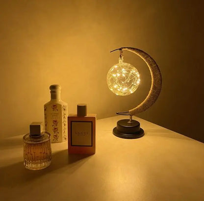 Tischlampe LED Mondlicht für Schlafzimmer