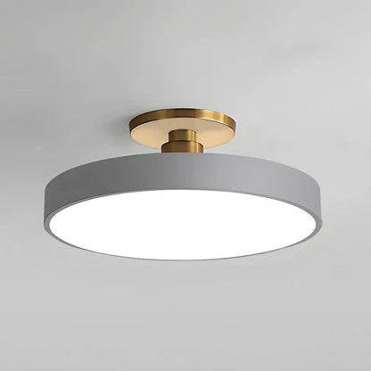 Deckenleuchte Modern Schwarz Metall Aufbauleuchte