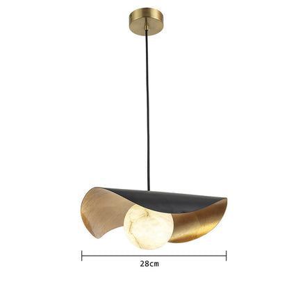 Hängelampe aus spanischem Marmor