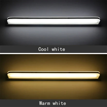 Wasserfestes Edelstahl LED Spiegel Badezimmer Makeup Licht Wandlampe