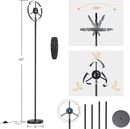 Gestalten Sie Ihren Raum mit der 3-in-1 Sonnenunterganglampe