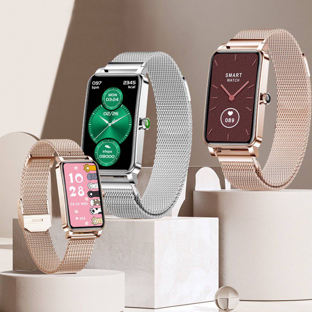 Ultra-elegante Damen-Smartwatch - Gesundheit, Fitness und Stil im Alltag