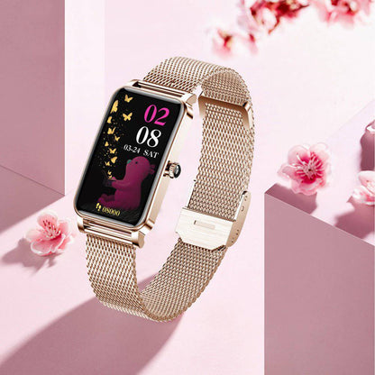 Ultra-elegante Damen-Smartwatch - Gesundheit, Fitness und Stil im Alltag