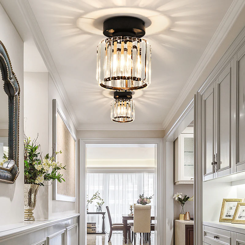 Glas Flush Deckenleuchte für Flur