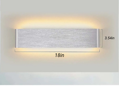 Aluminium Wandleuchte LED Badezimmer Wohnzimmer Wandmontierte Lampe