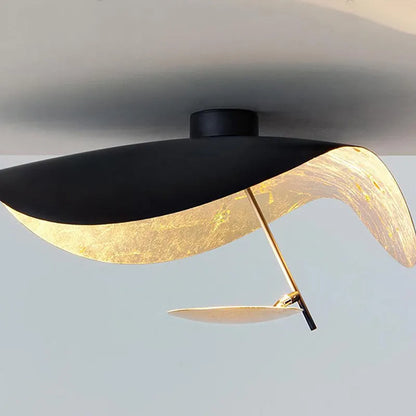 Deckenleuchte Goldblatt Moderne Pendelleuchte