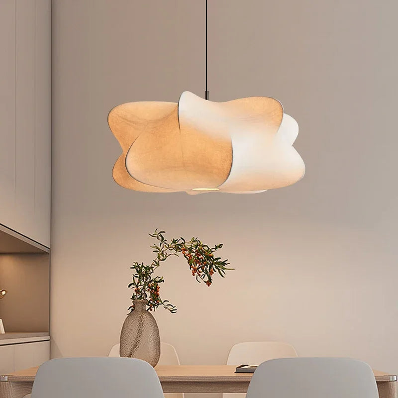 Deckenleuchte Seide Pendelleuchte moderner japanischer Stil
