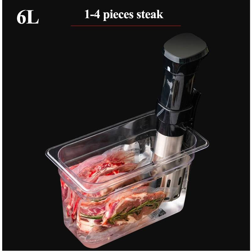 RoyaleGlow Sous Vide Behälter mit passendem Deckel und Waage