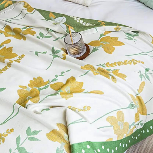 Gelbe Blumenblatt Kühlende Decke