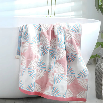 Dahlia Blossom Baumwollbadetuch