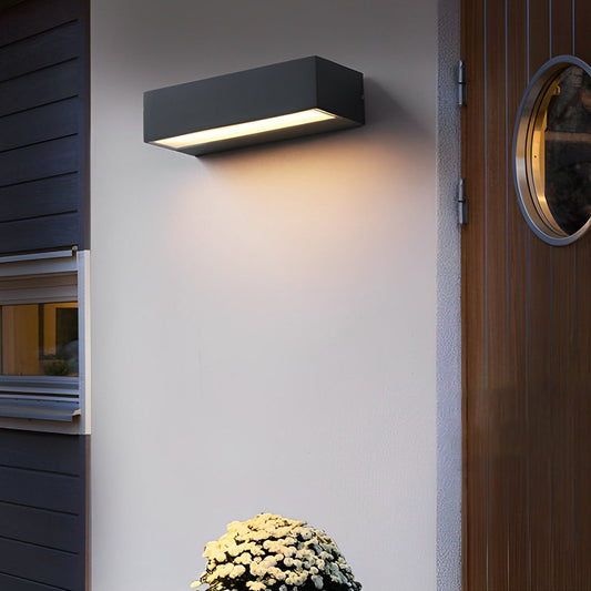 Wandleuchte Modern Schwarz Wasserdicht Außenlampe