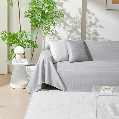 Gestreiftes Sommer-Kühlsofa-Wurf-Couchbezug