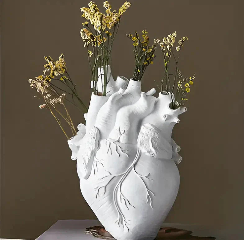 Griechisch inspirierte Herzvase