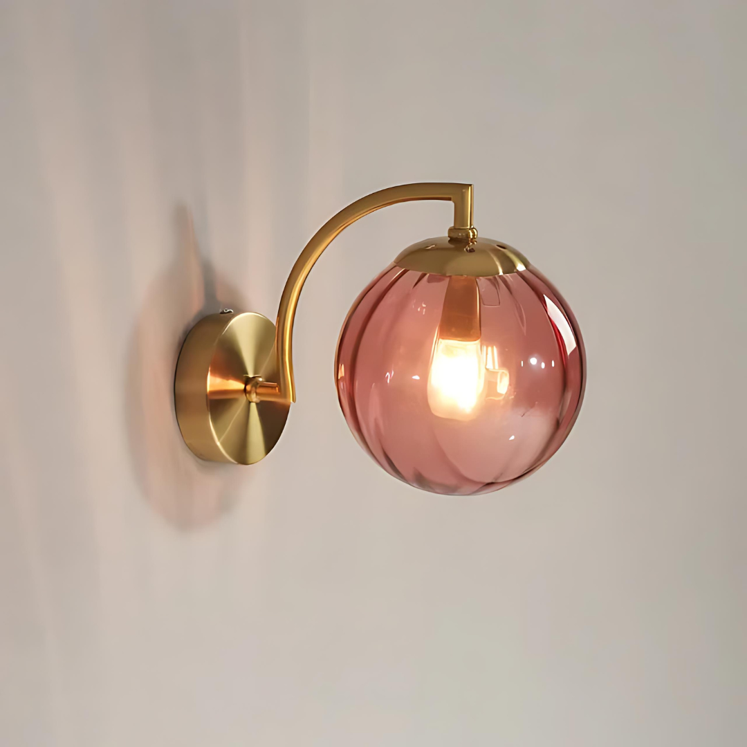 Garduru - Elegante Glaskugel-Wandlampe für zeitgemäße Wohnräume