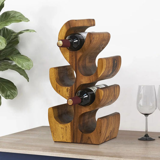 Garduru Weinregal aus Holz – Stilvolle Aufbewahrung für Weine
