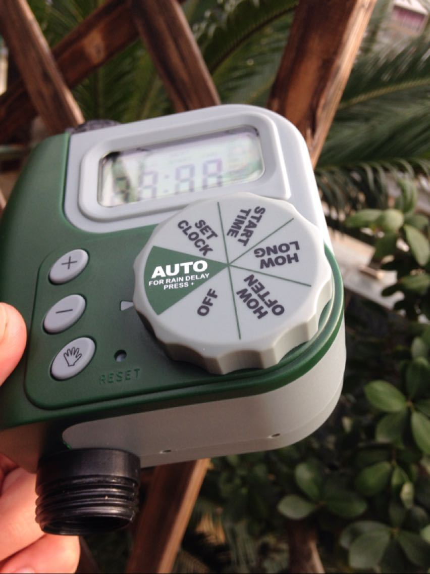 Digitale Bewässerungssteuerung für Garten – Automatischer Wasserhahn-Timer mit LCD-Display