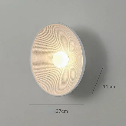 Zen-inspirierte minimalistische Wandleuchte