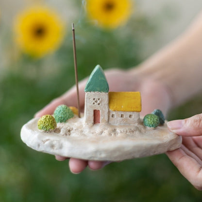 Cottage und Leuchtturm Räucherhalter