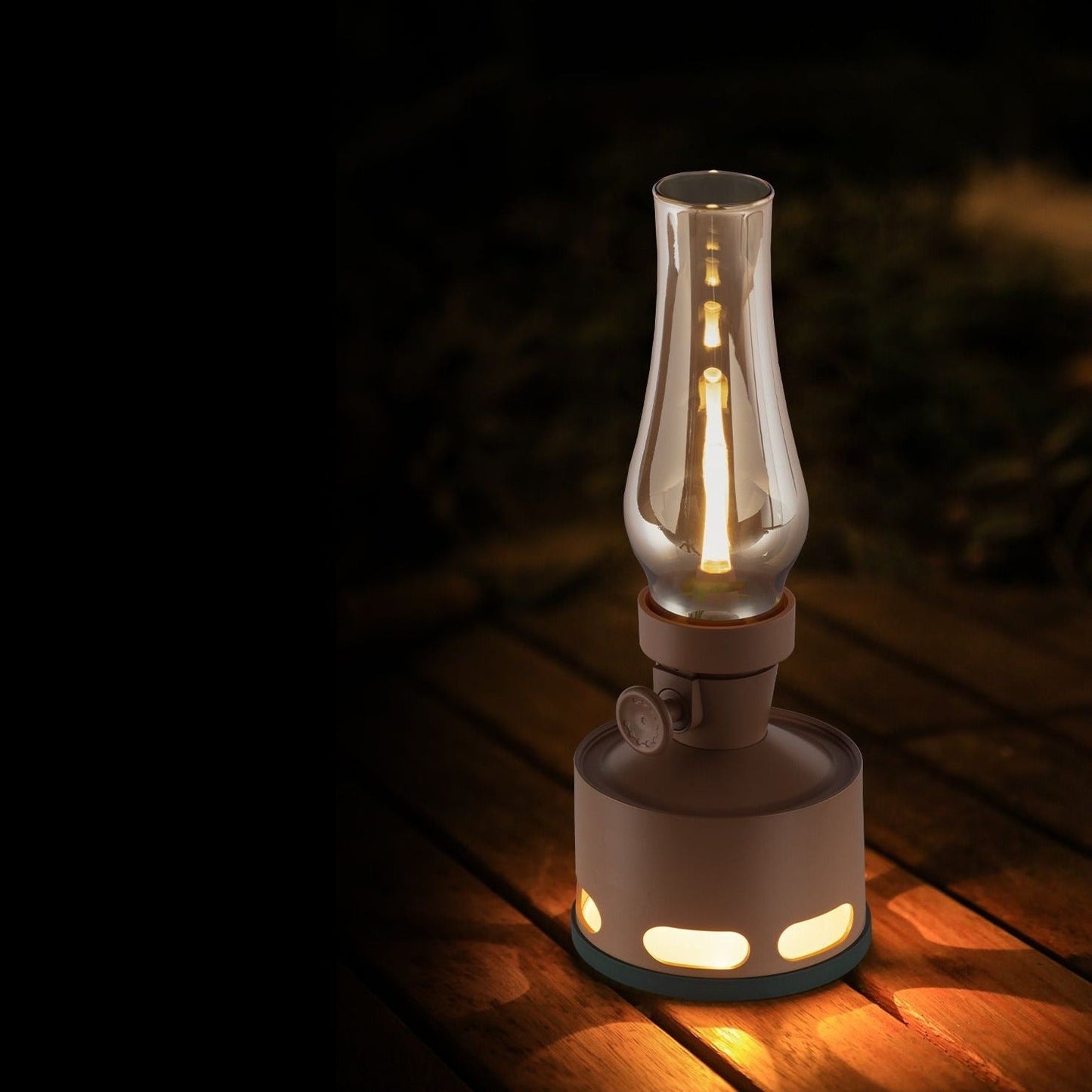 Vintage LED Lampe – Retro Petroleumlampe mit moderner LED-Technologie