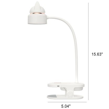 Garduru LED Tischlampe | Katzenohr-Design | Augenschonend | Klemmlampe & Normal | Modern & Kreativ