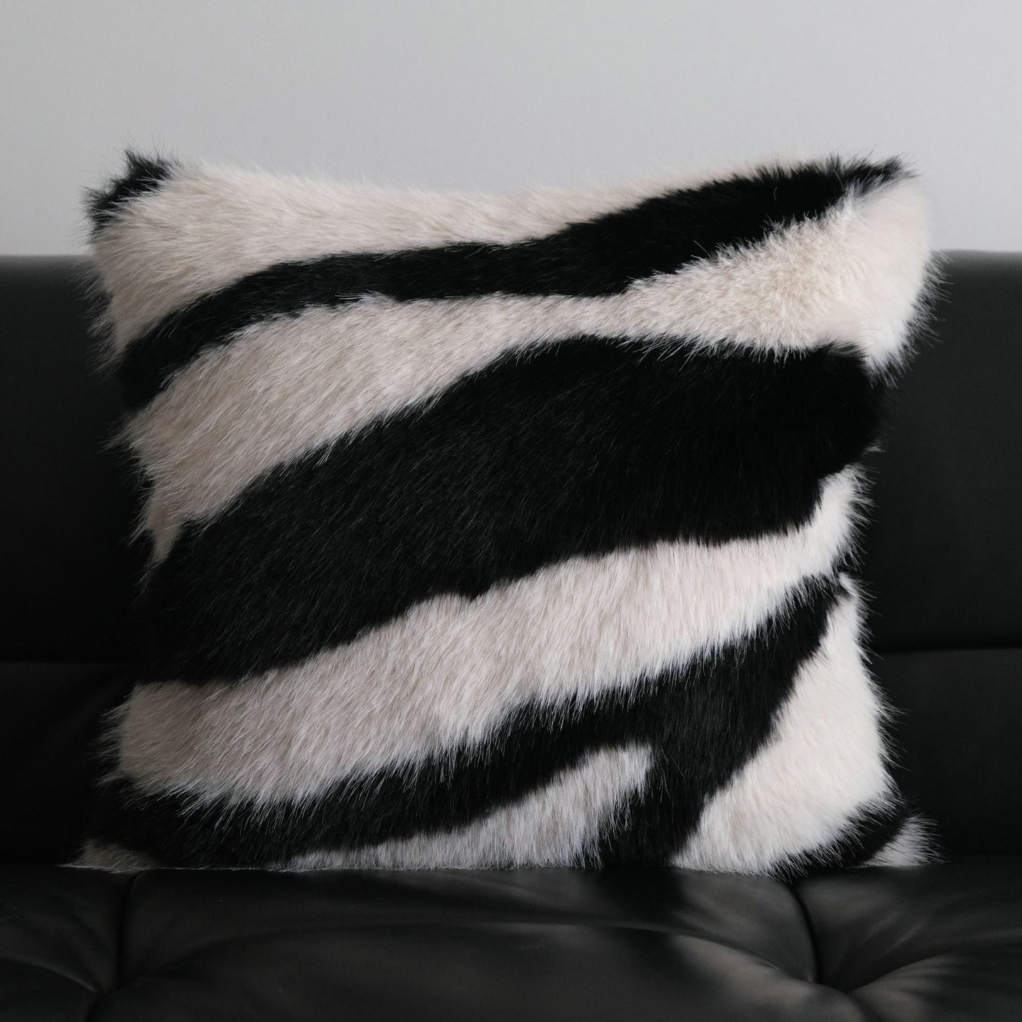 Faux-Fur Moderne Wurfkissenbezug