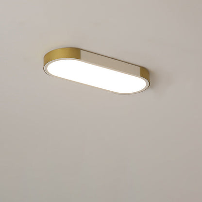 Garduru Minimalistische LED Deckenleuchte | Rechteckige Ringform | Dimmbar & Modernes Design