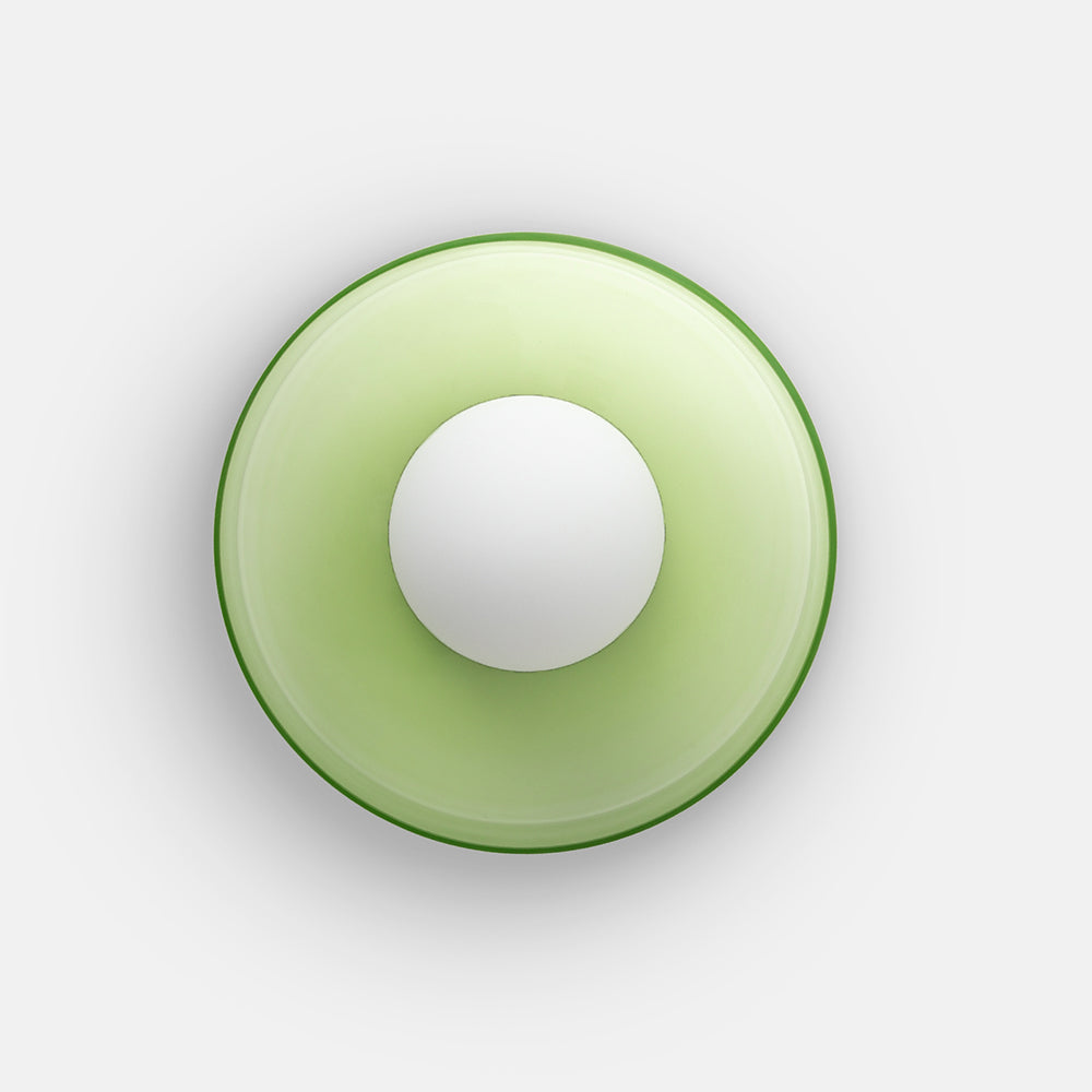 Moderne Runde Glaslampe - Zeitgenössische Eleganz für Ihr Interieur