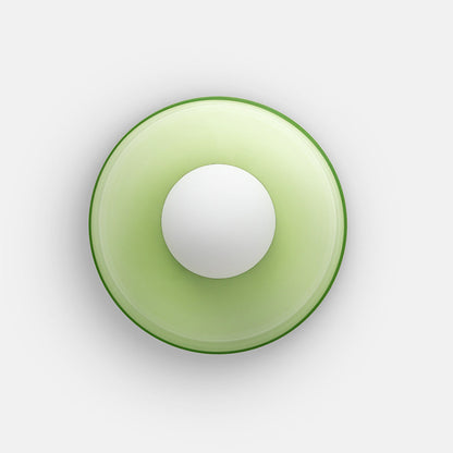 Moderne Runde Glaslampe - Zeitgenössische Eleganz für Ihr Interieur