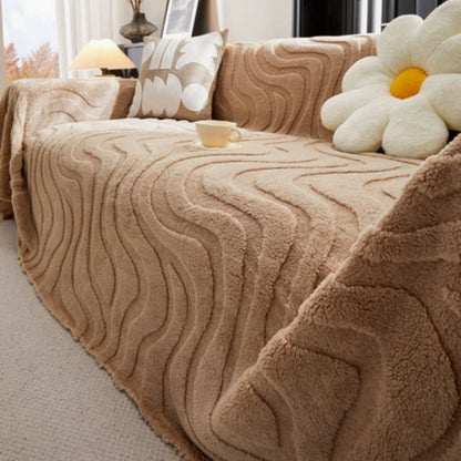 Tranquil Loom Plüsch Sofabezug