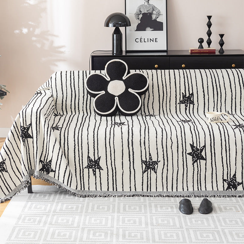 Wishing Star Chenille Sofa/Couchbezug