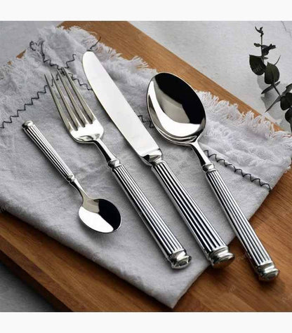 Set von 4 Aristocrat Besteckset 304 Edelstahl