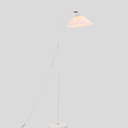 Garduru Minimalist Stehlampe | LED Lichtquelle | Verstellbar | Beige & Weinrot | Modernes Design