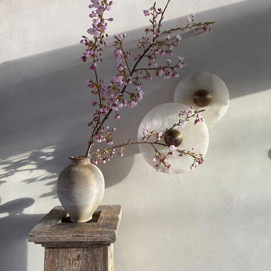 Alabaster Wandleuchte | LumeStone