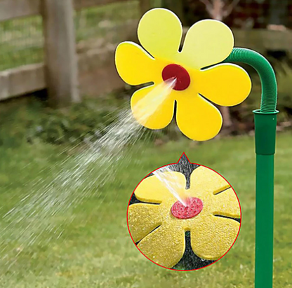 Tanzender Gänseblümchen Sprinkler – Lustiger Rasen Sprinkler für Garten und Haustiere