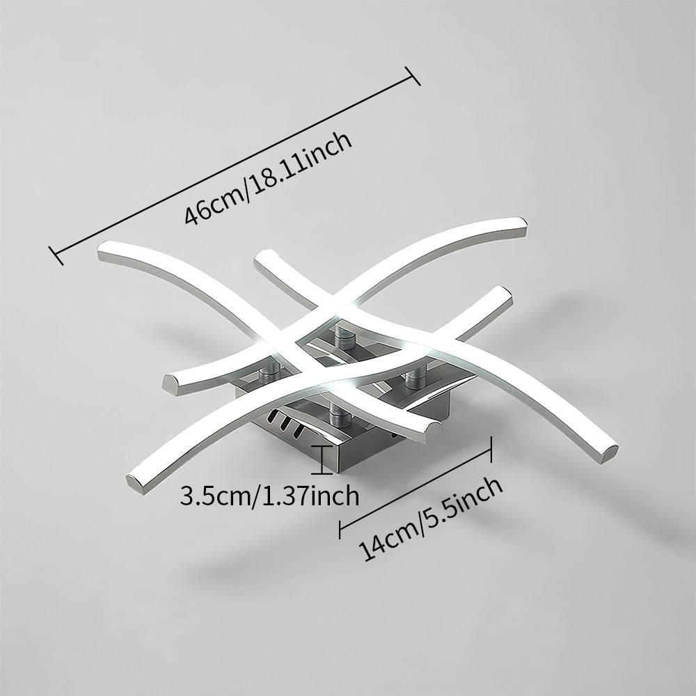 LED Deckenleuchte Moderne Aluminium Einbauleuchte
