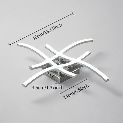 LED Deckenleuchte Moderne Aluminium Einbauleuchte