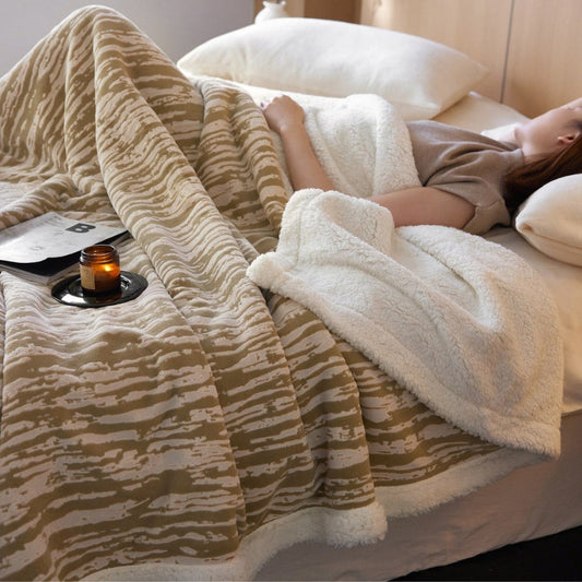 Bark-inspirierte Kuscheldecke